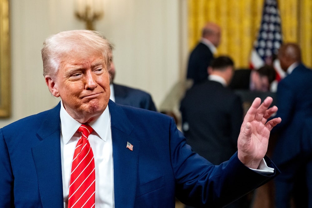 Donald Trump, presidente de EE.UU. Fotógrafo: Bonnie Cash/UPI/Bloomberg Donald Trump, presidente de EE.UU. Fotógrafo: Bonnie Cash/UPI/Bloomberg