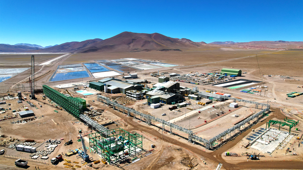 Plata de producción de litio de la minera Arcadium Lithium en Catamarca Plata de producción de litio de la minera Arcadium Lithium en Catamarca