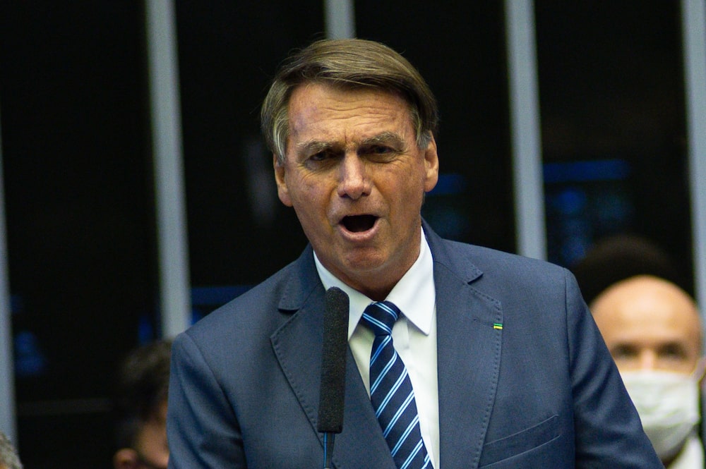 Brazil President Jair Bolsonaro. Photographer: Andressa Anholete/Bloomberg Brazil President Jair Bolsonaro. Photographer: Andressa Anholete/Bloomberg